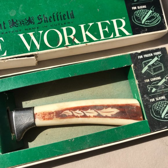 Vintage THE MIRACLE WORKER Regent Sheffield CHROMATIC Stainless Steel Cutlery - Picture 3 of 8